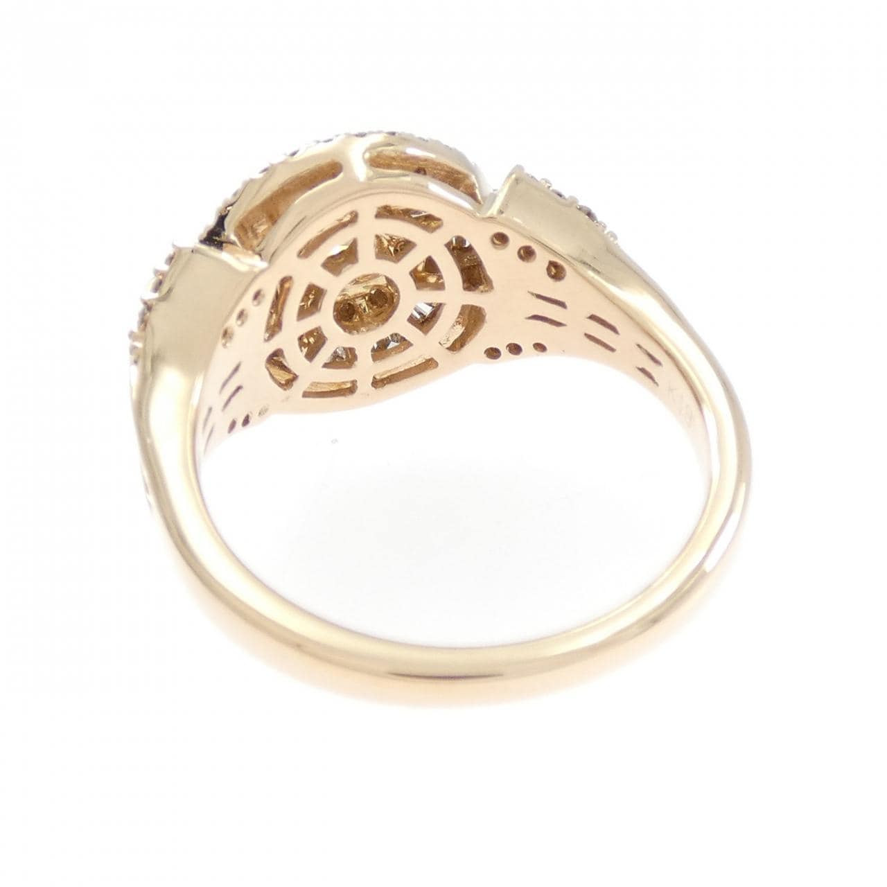 K18PG ダイヤモンド リング 0.30CT