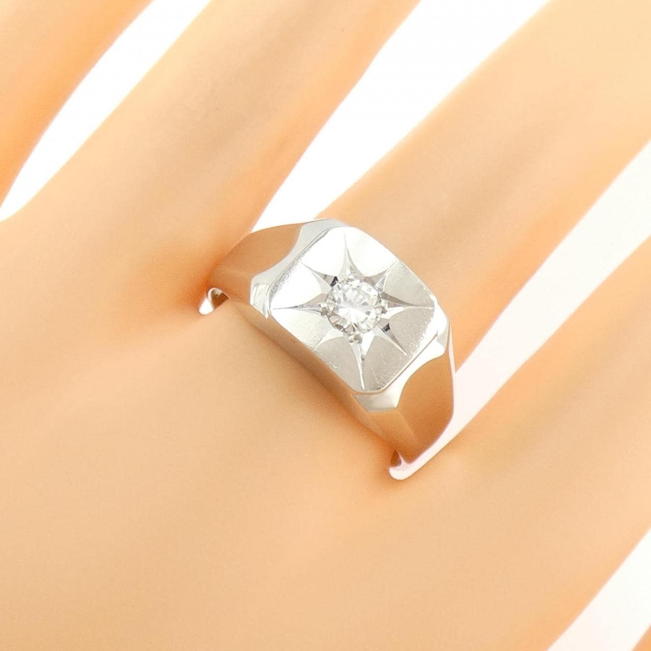 PT900 ダイヤモンド リング 0.25CT