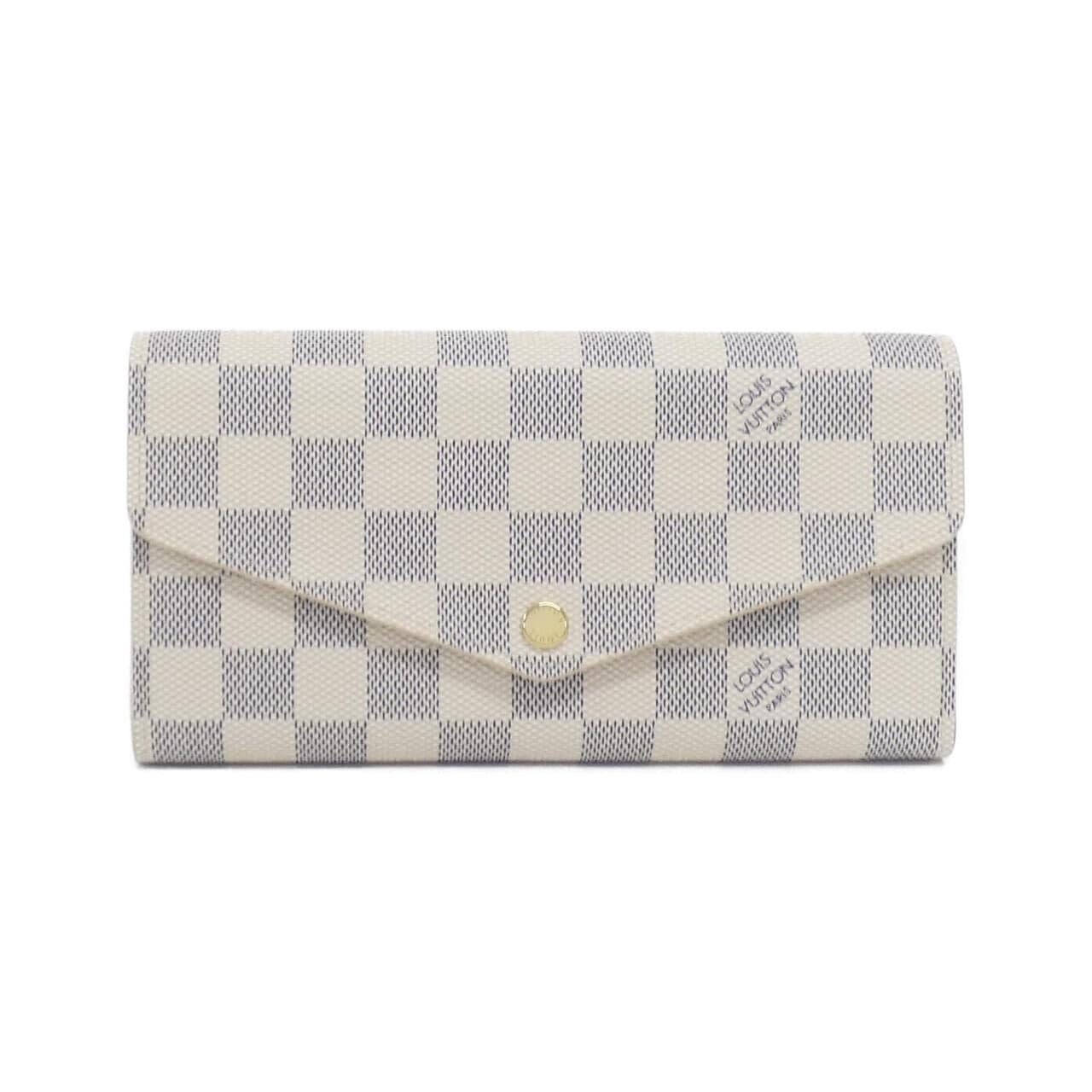 ルイヴィトン ダミエ アズール ポルトフォイユ サラ N63208 財布
