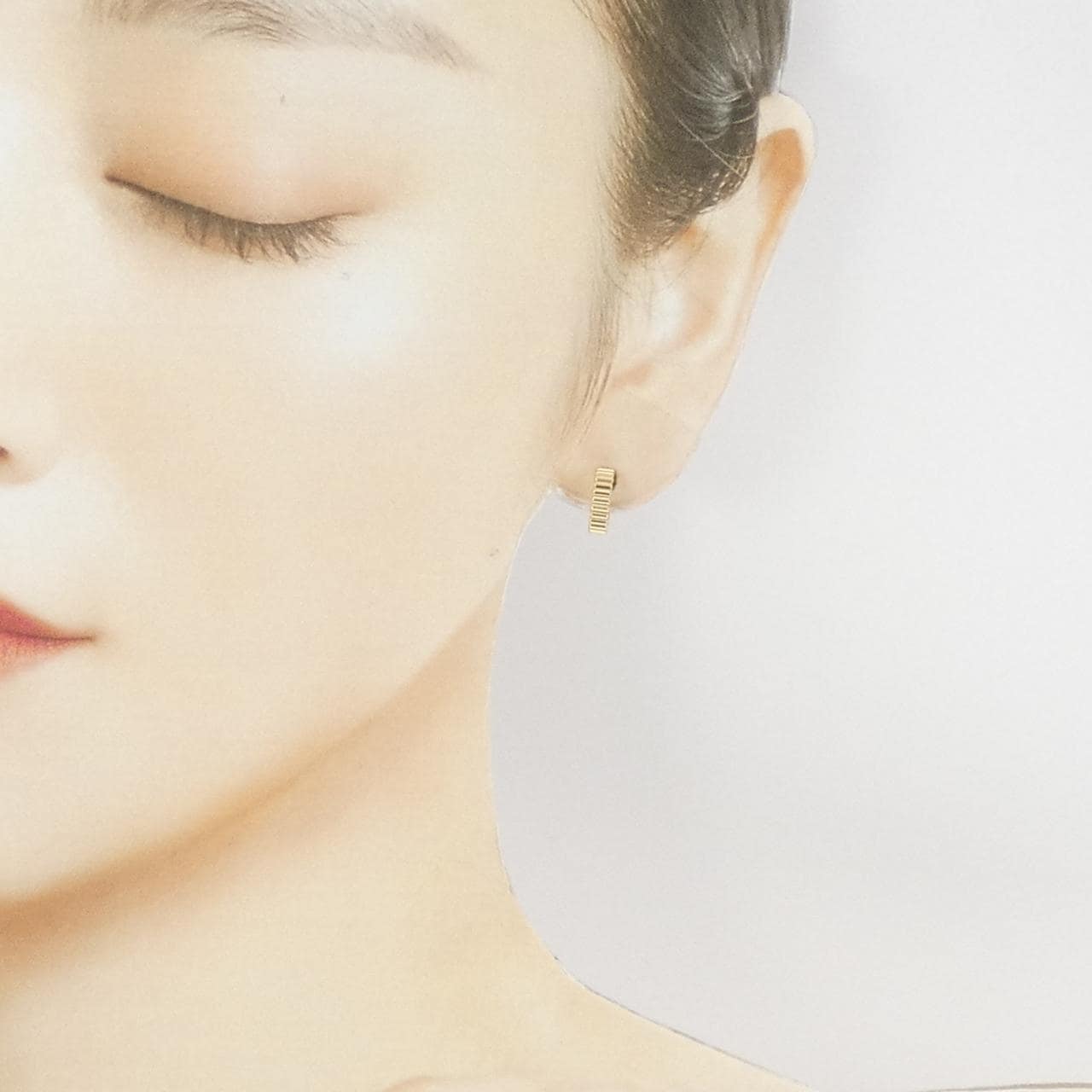 ブシュロン キャトル グログラン ピアス 片耳