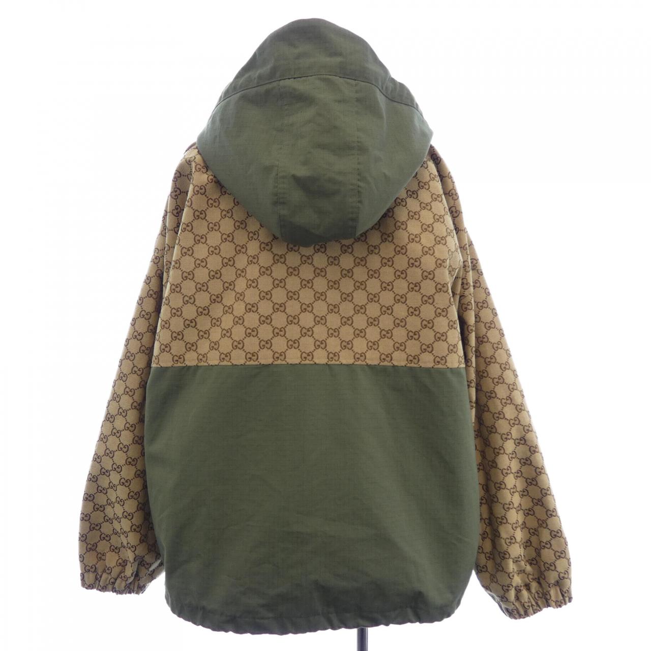 GUCCI GG棉帆布拉链夹克742813 Z8BIW夹克