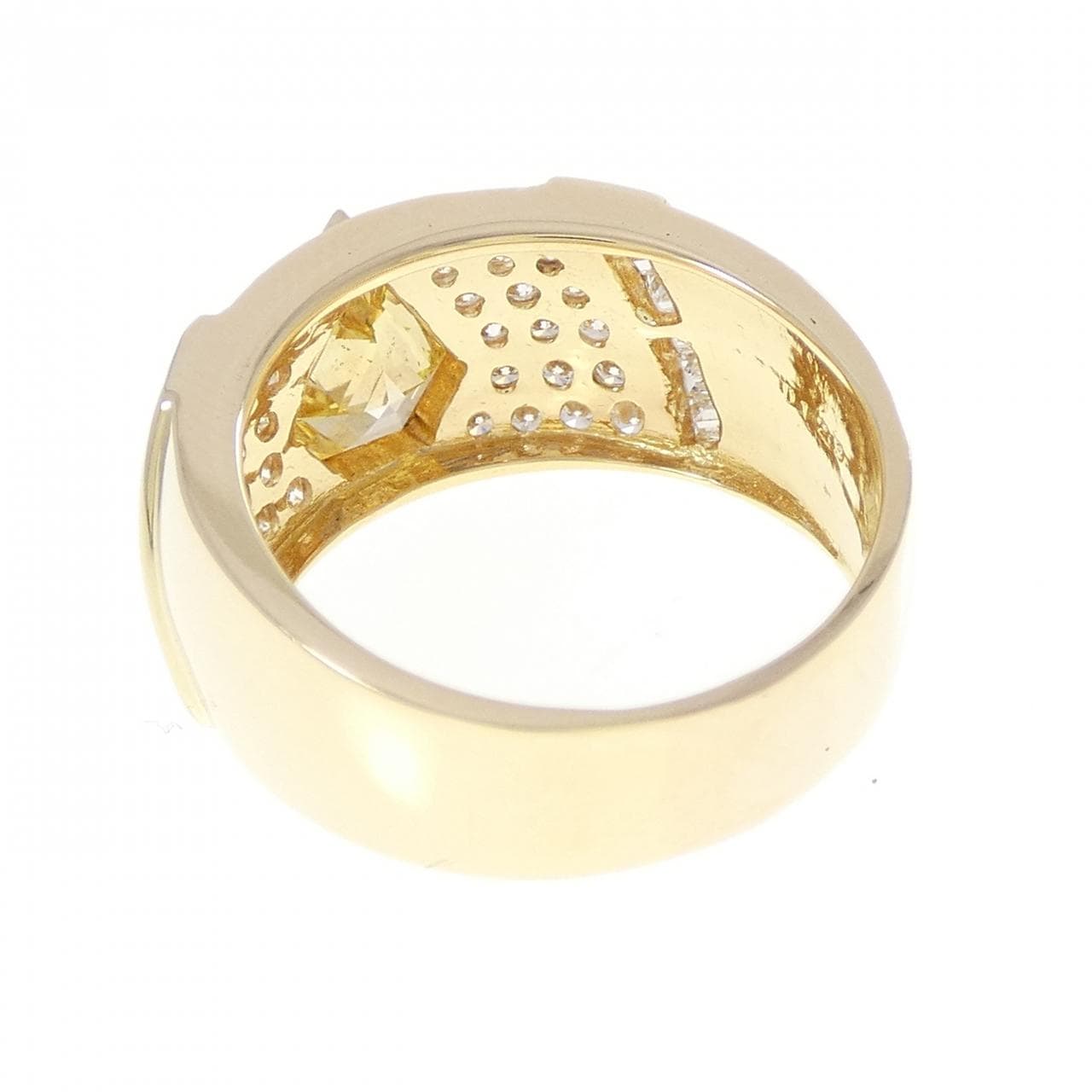 K18YG ダイヤモンド リング