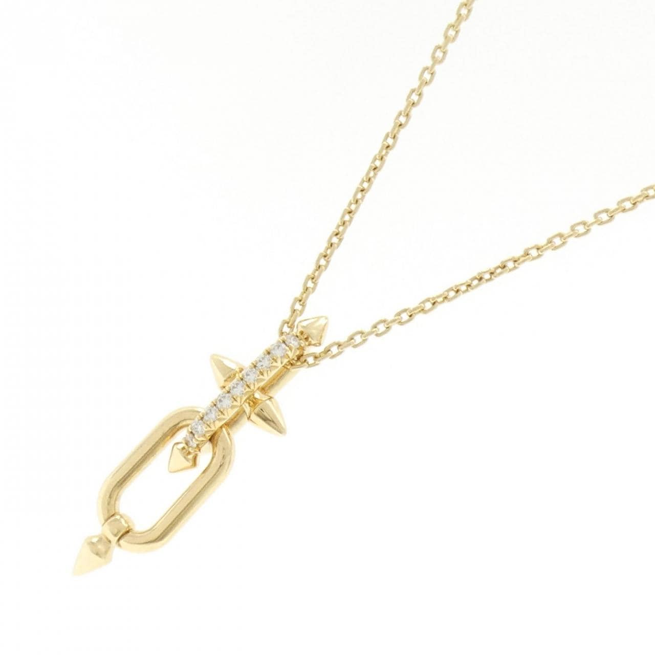 ティファニー タイタン ネックレス 0.24CT