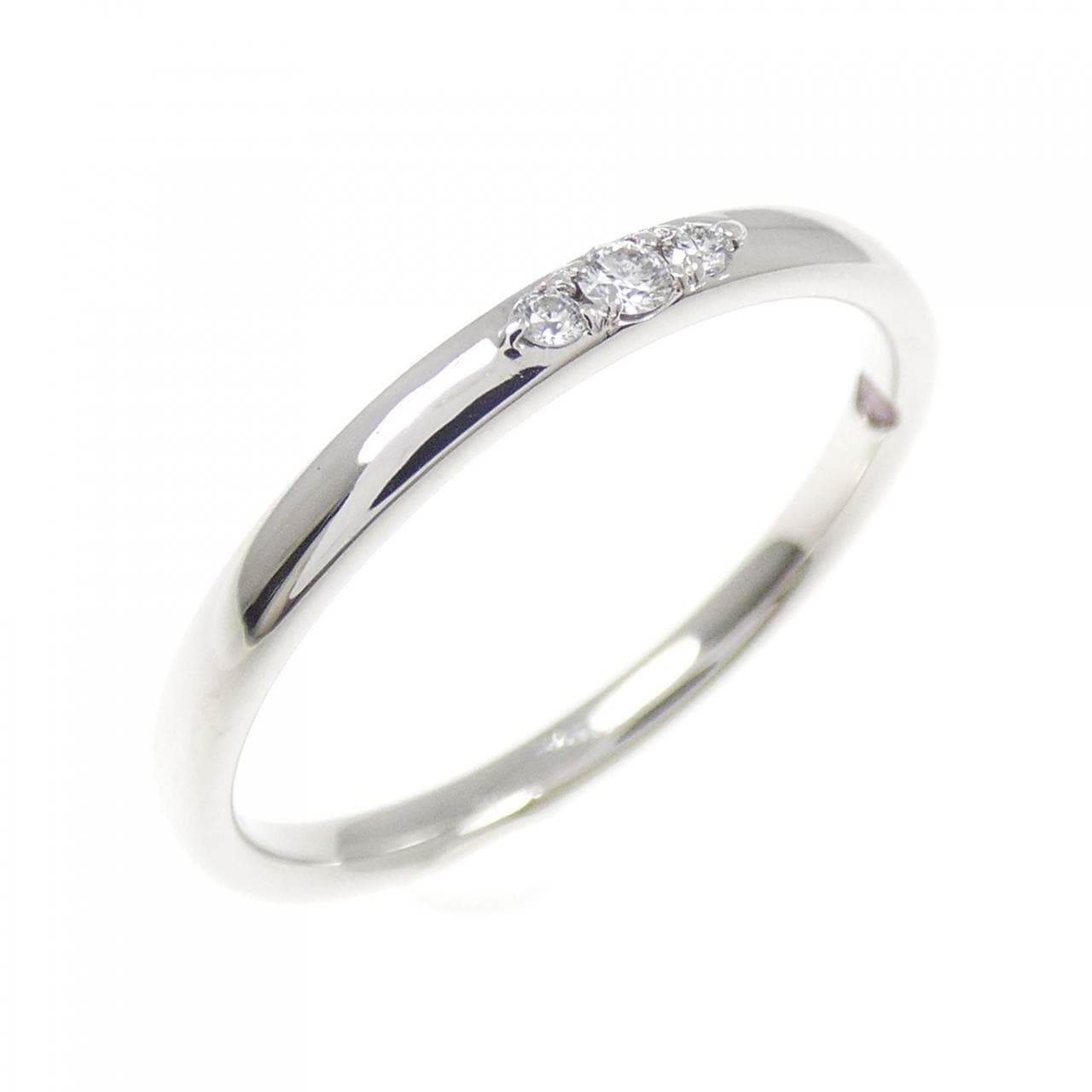 PT950 ダイヤモンド リング 0.033CT