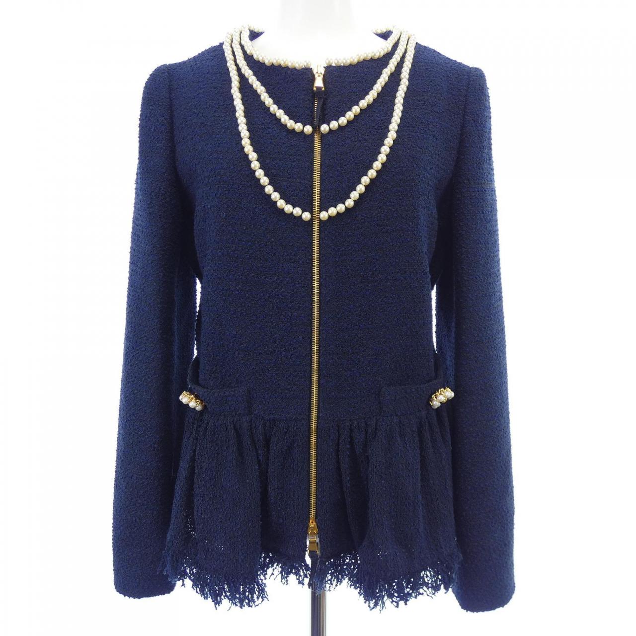 モスキーノ MOSCHINO ノーカラージャケット