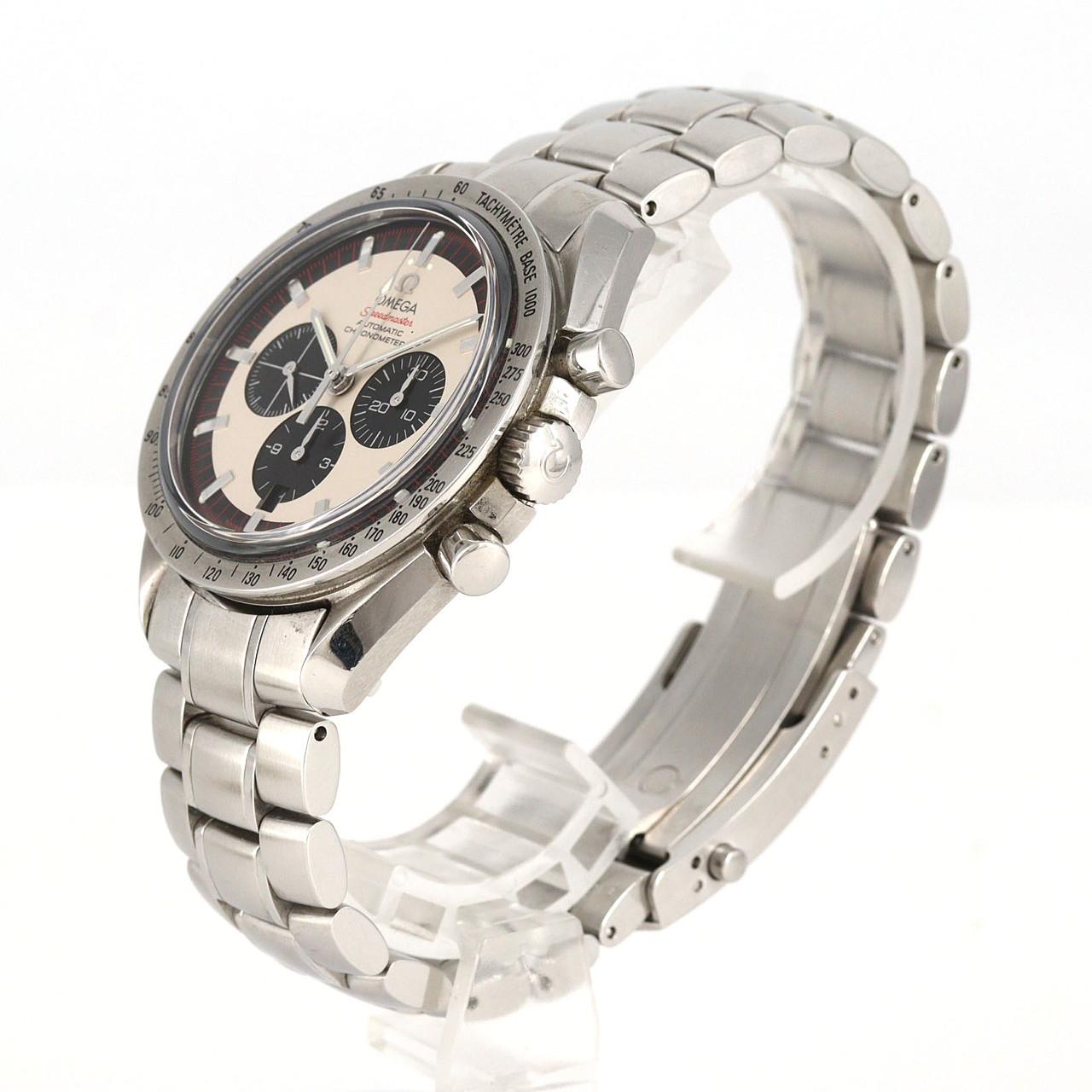 【免维护折扣价】欧米茄超霸系列舒马赫04限量版3559.32不锈钢自动上弦