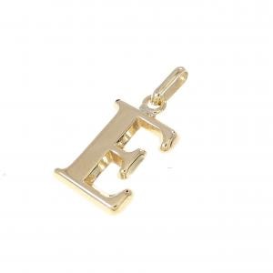 K18YG イニシャルE ペンダント