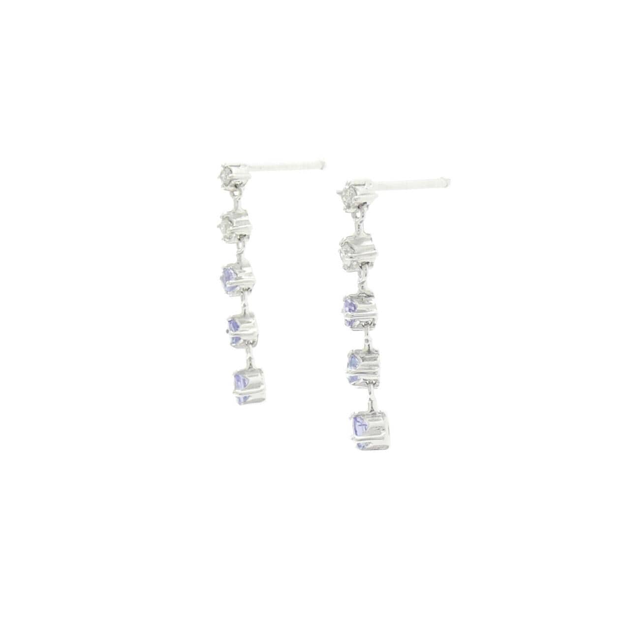 K14WG タンザナイト ピアス