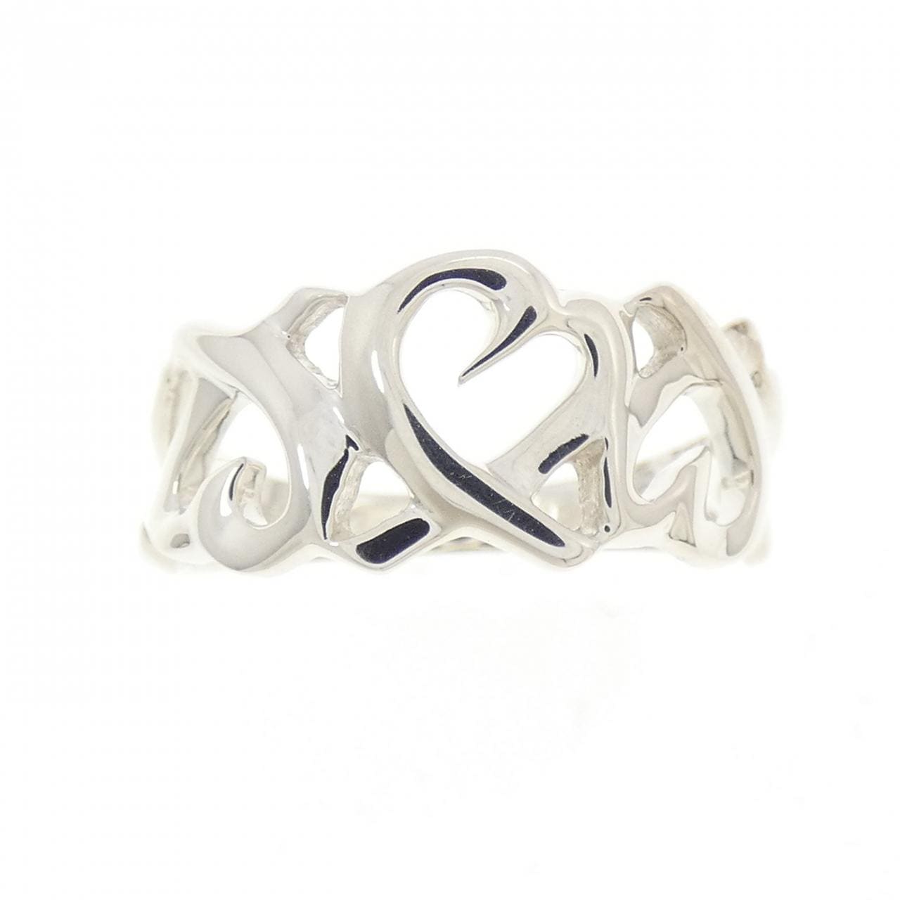 ティファニー トリプルラビングハート リング