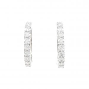 【新品】PT900 ダイヤモンド ピアス 1.020CT 1.022CT E VS1-2 VG
