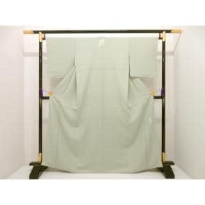 【未使用品】色無地　毎田仁郎　三ツ柏