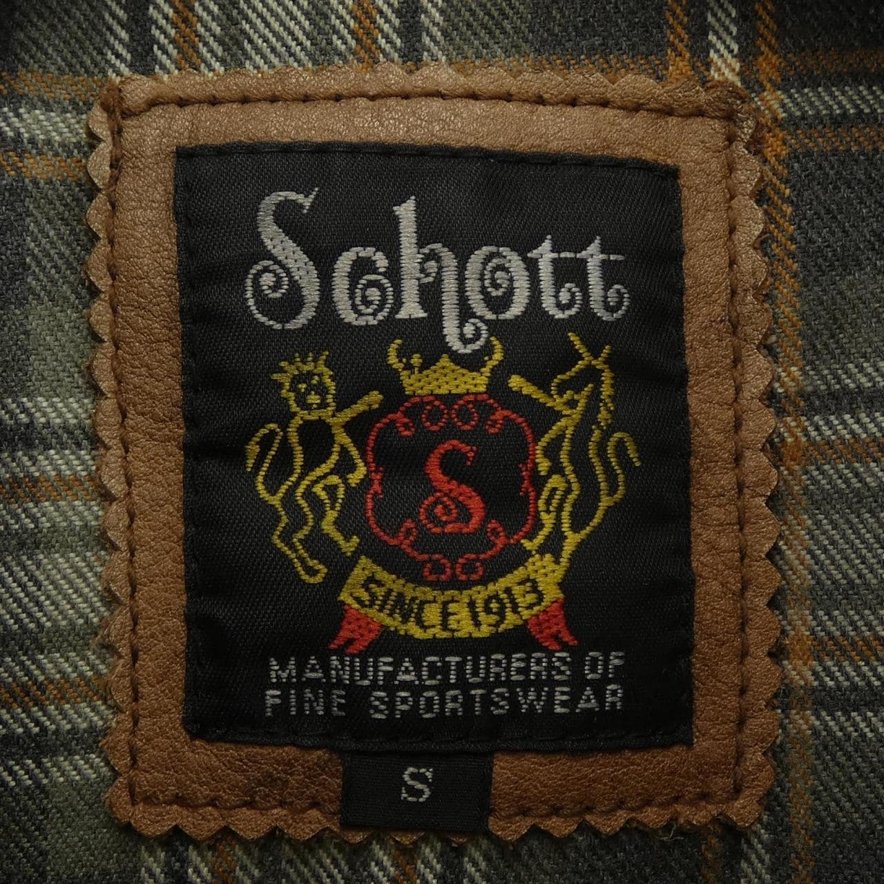 射擊SCHOTT皮夾克