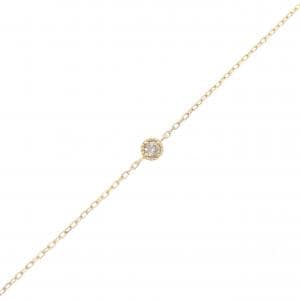 アガット ダイヤモンド ブレスレット 0.03CT