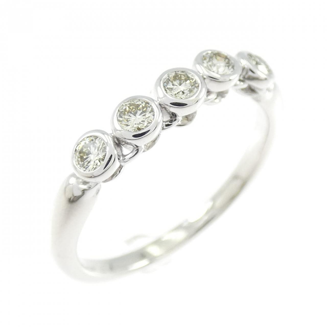 K18WG ダイヤモンド リング 0.24CT