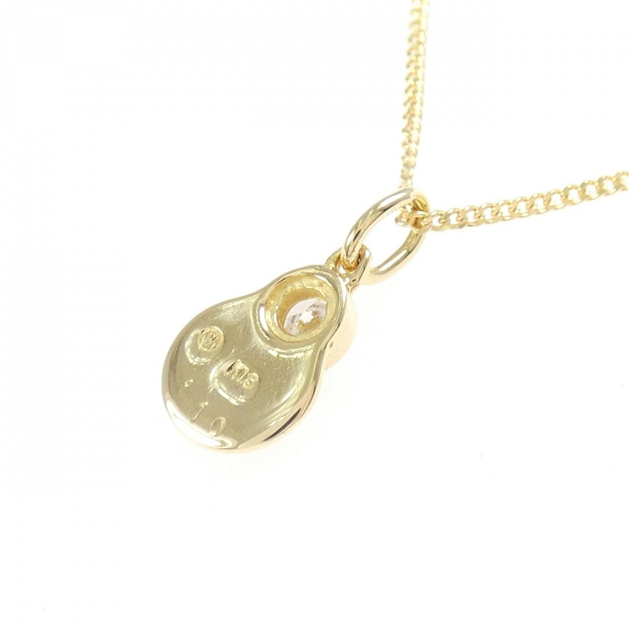 K18YG ダイヤモンド ネックレス 0.10CT