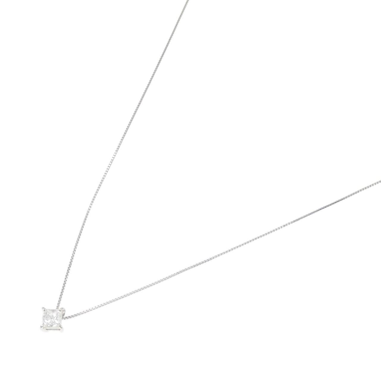 PT900/PT850 ダイヤモンド ネックレス 0.30CT