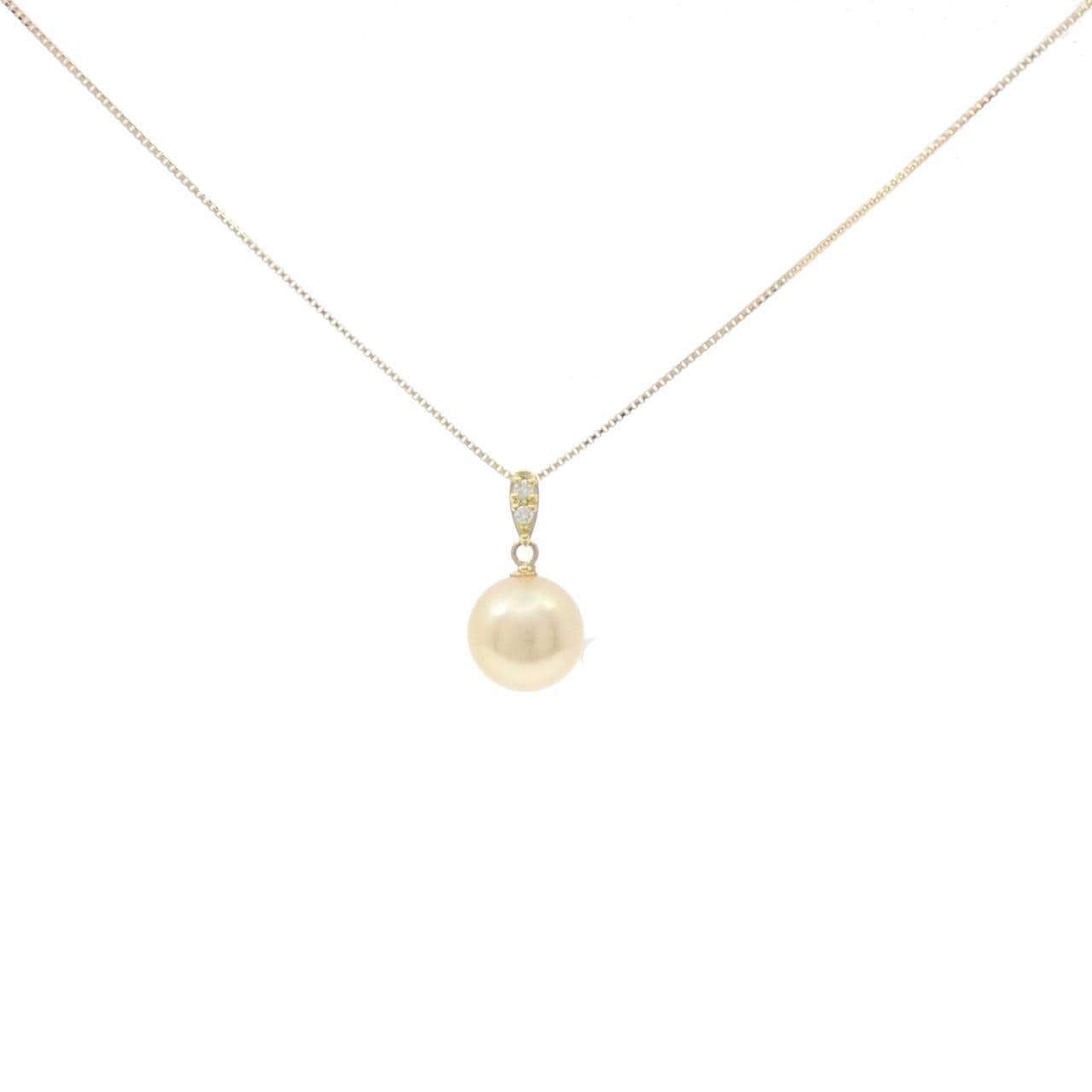 K18YG Akoya pearl necklace 8.4mm