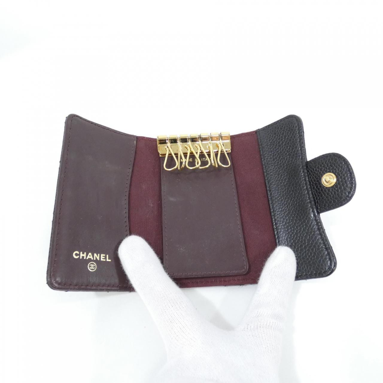 シャネル タイムレスクラシック ライン 31503 キーケース