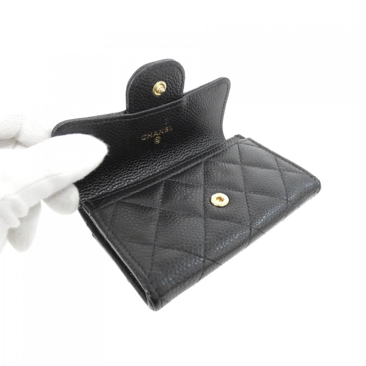 シャネル タイムレスクラシック ライン AP0214 カードケース