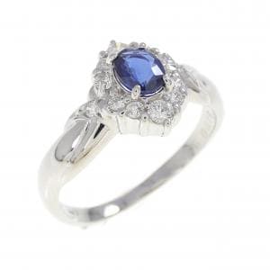 PT900 サファイヤ リング 0.36CT