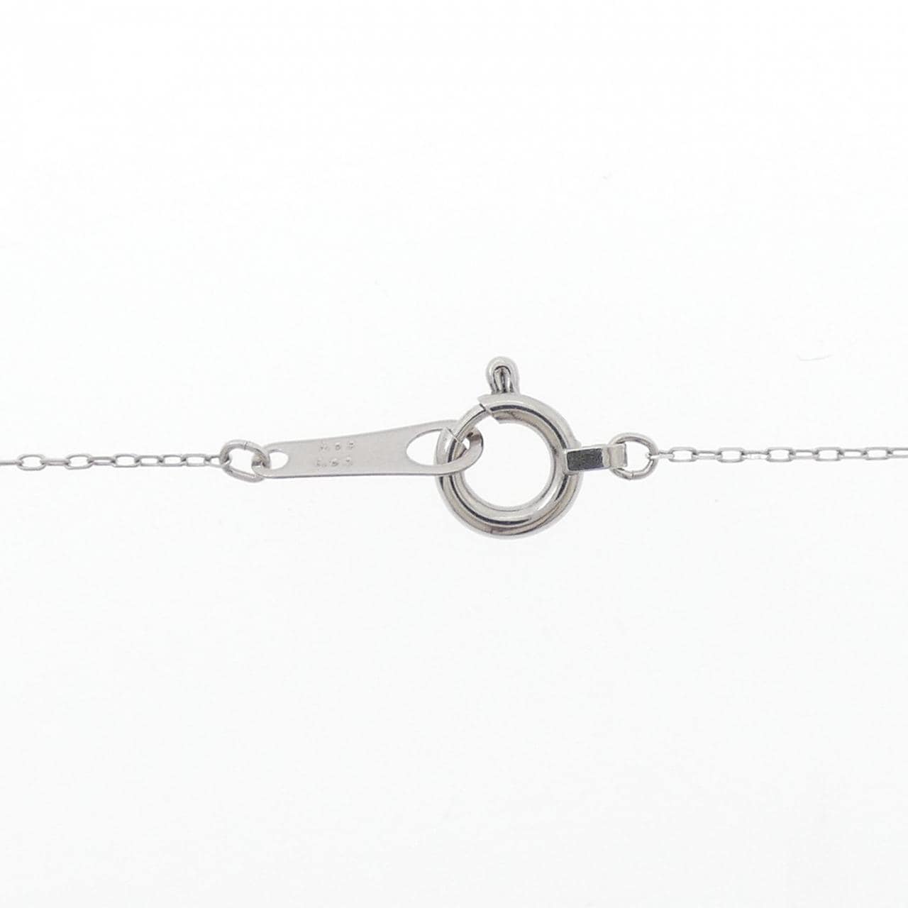 【新品】PT900 アウイナイト ネックレス 0.03CT