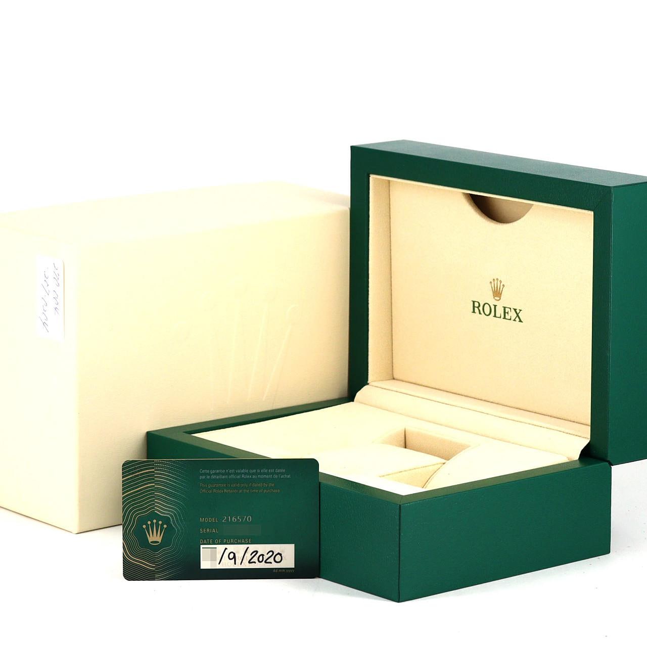 ロレックス エクスプローラーⅡ 216570 SS 自動巻 ランダム番