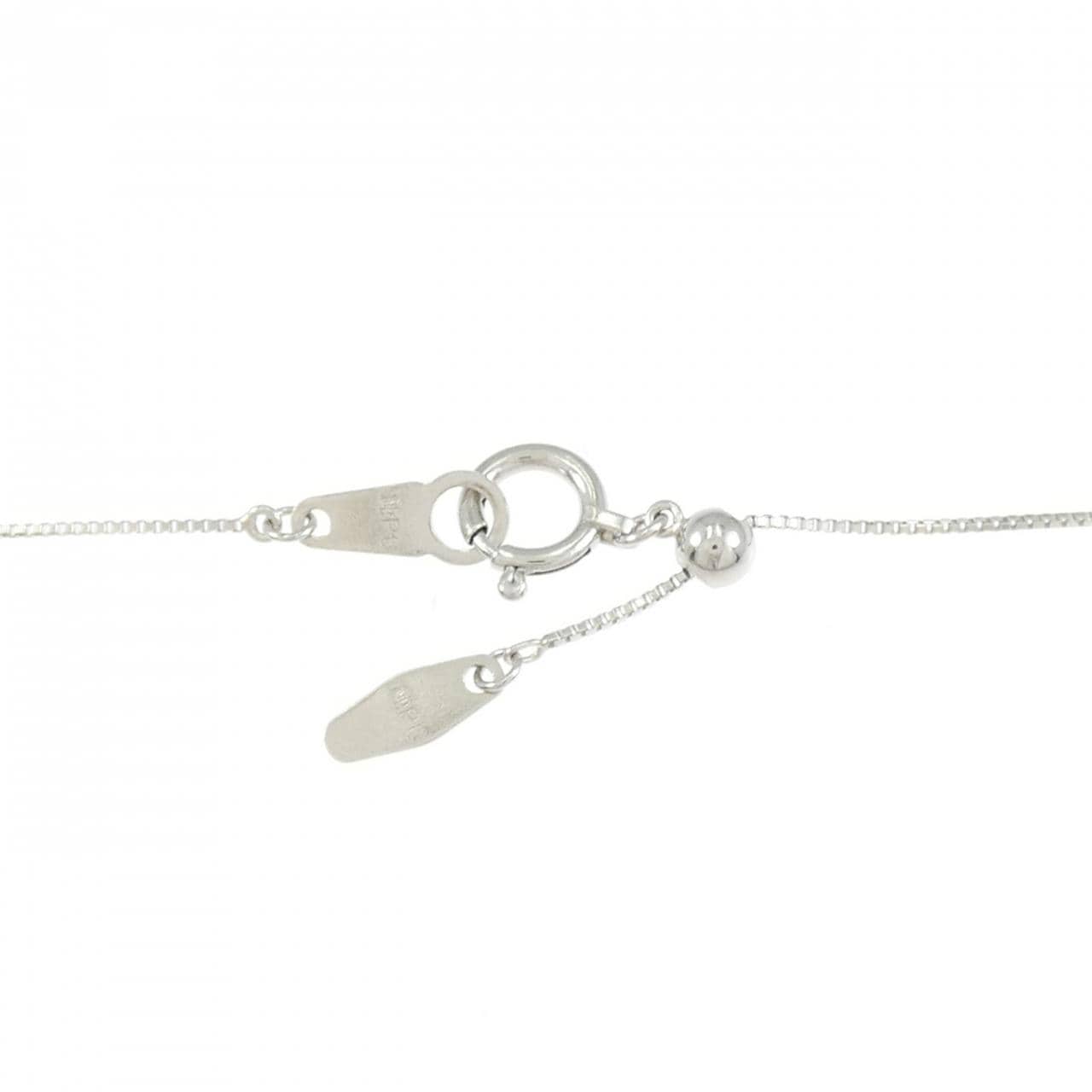 PT900/純PT エメラルド ネックレス 0.69CT