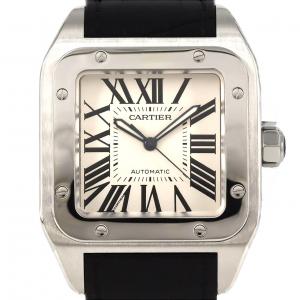 カルティエ サントス100LM 1904-2004刻印 W20076X8 SS 自動巻