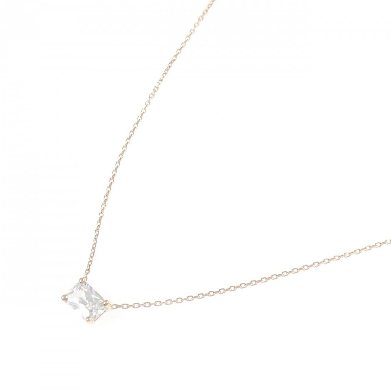 K10PG キュービック ネックレス