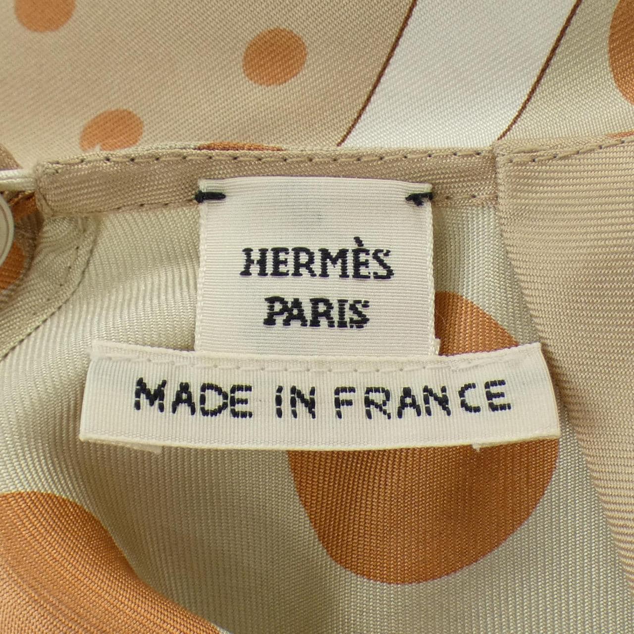 エルメス HERMES *17-7352ツイルレーヌ ワンピース