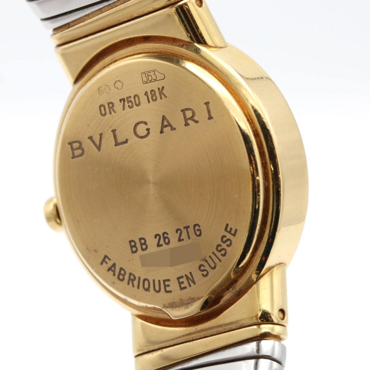 【ノーメンテナンス還元価格】ブルガリ ブルガリブルガリ･トゥボガス YG･12P Lサイズ BB262TG/BB262TSY/12.2 YG クォーツ