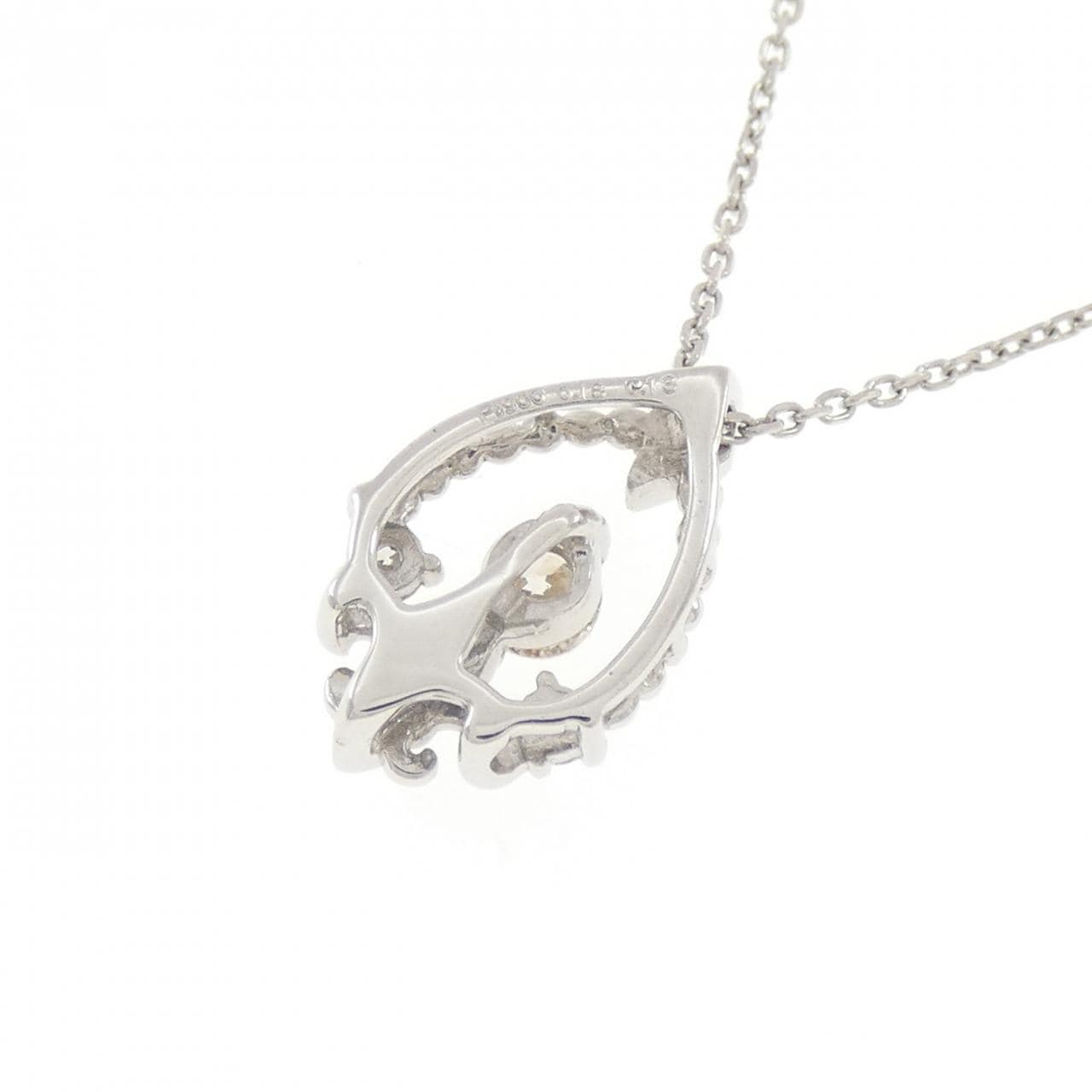 PT900/PT850 ダイヤモンド ネックレス 0.18CT