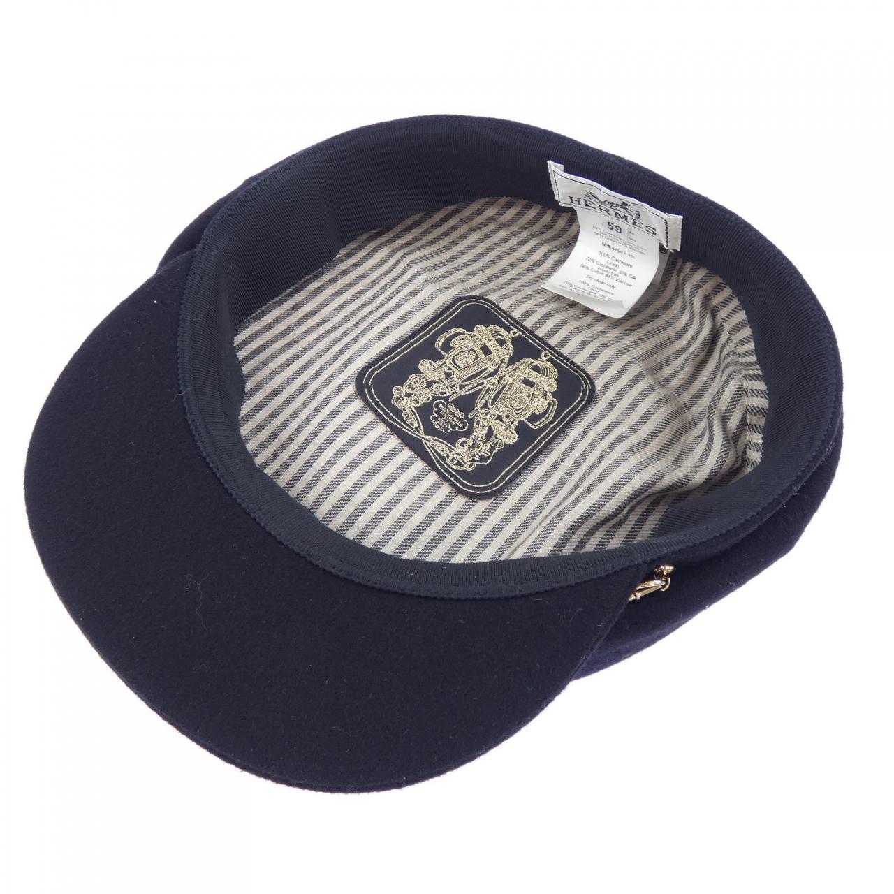 エルメス HERMES ベルイル　BELLE-ILE シェーヌダンクル H202012N キャップ