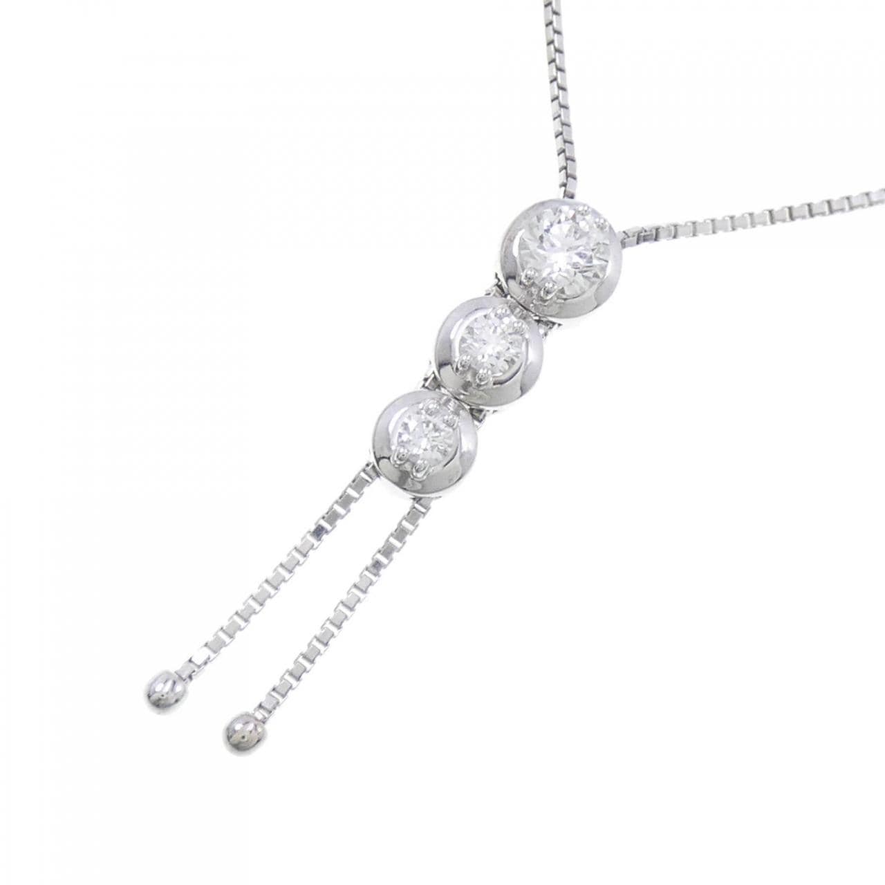 Tasaki Diamond necklace 0.42CT