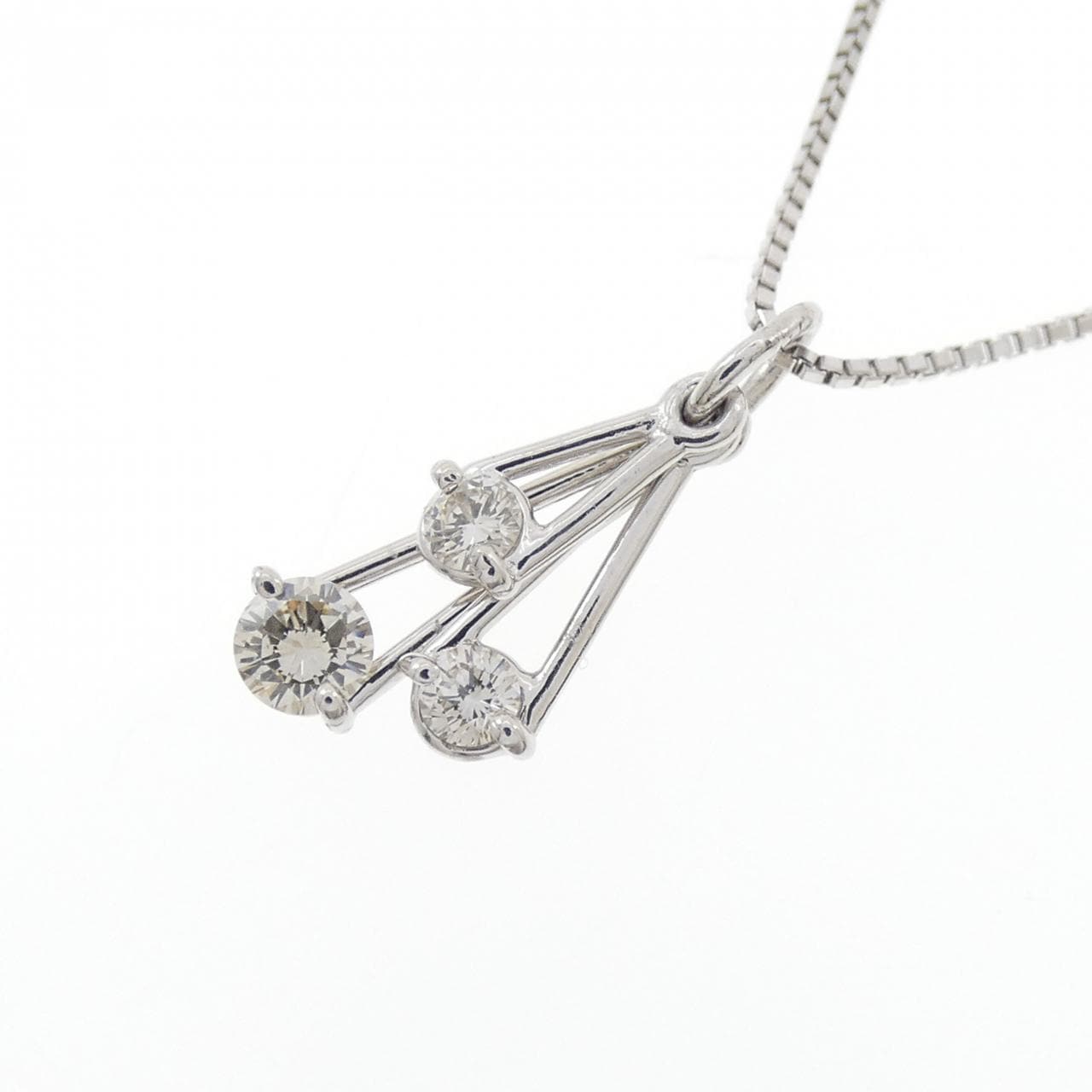 PT850 ダイヤモンド ネックレス 0.25CT