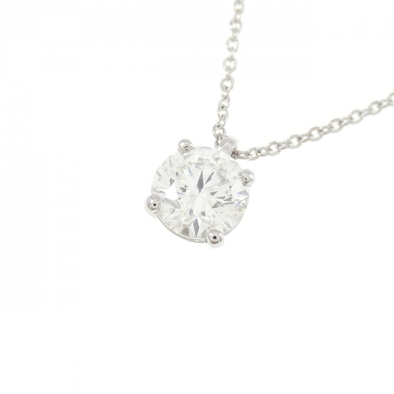 デビアス ソリティア ダイヤモンド ネックレス