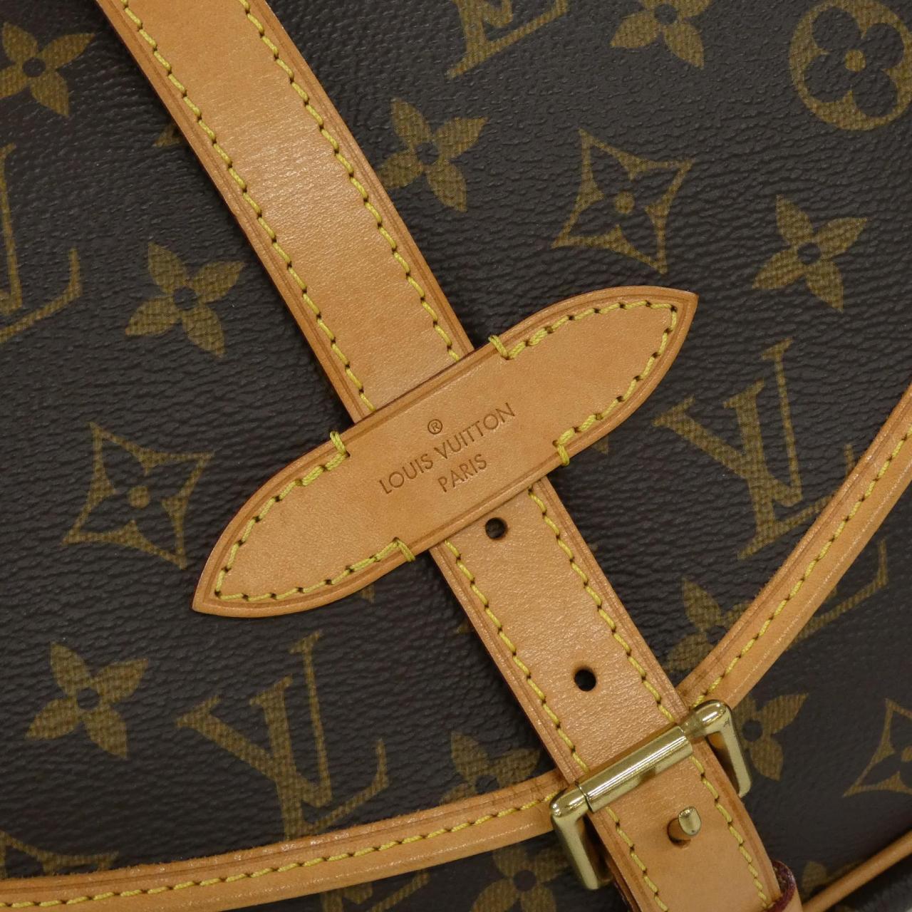 LOUIS VUITTON Monogram Saumur MM M40710 單肩包