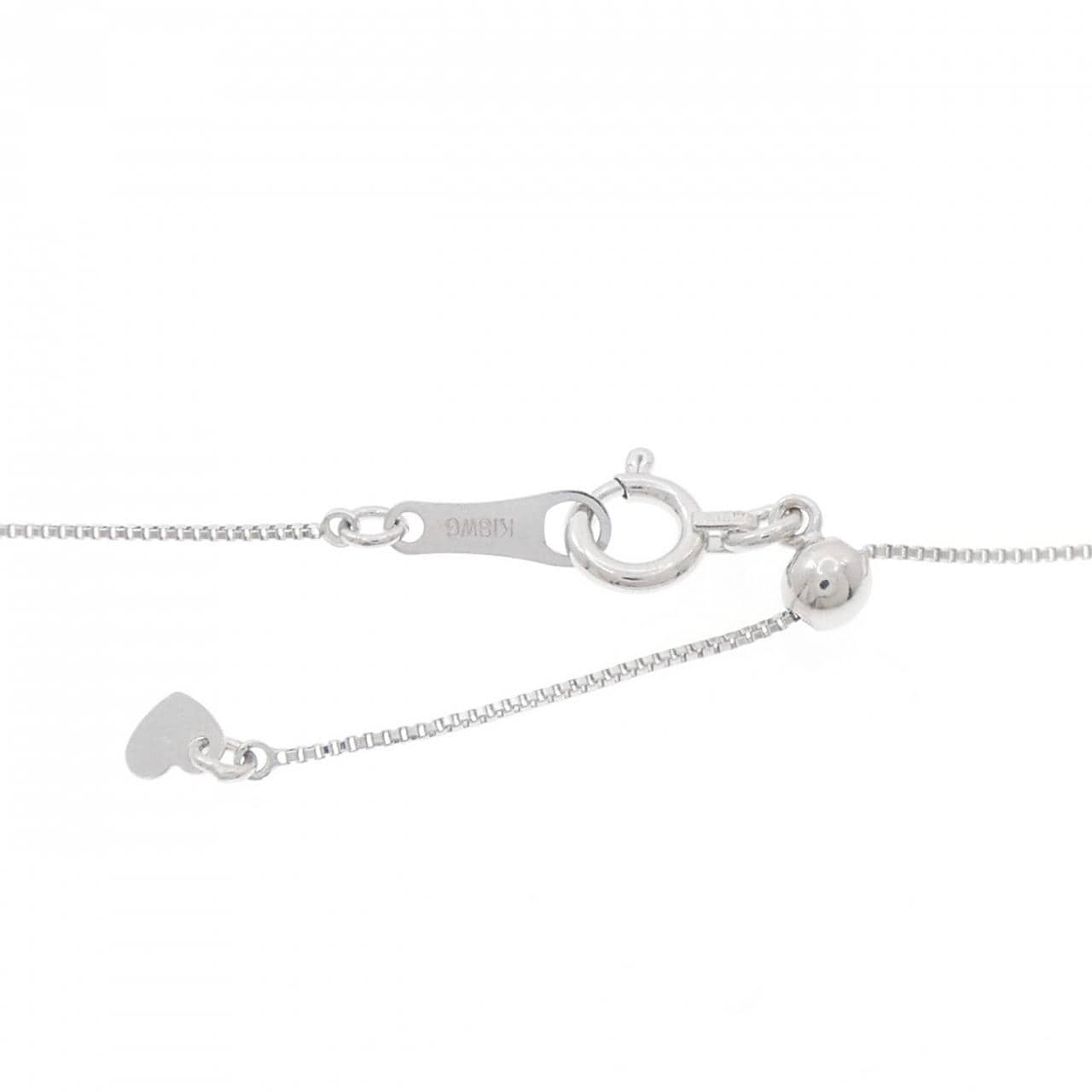 K18WG/K18PG ダイヤモンド ネックレス 0.23CT