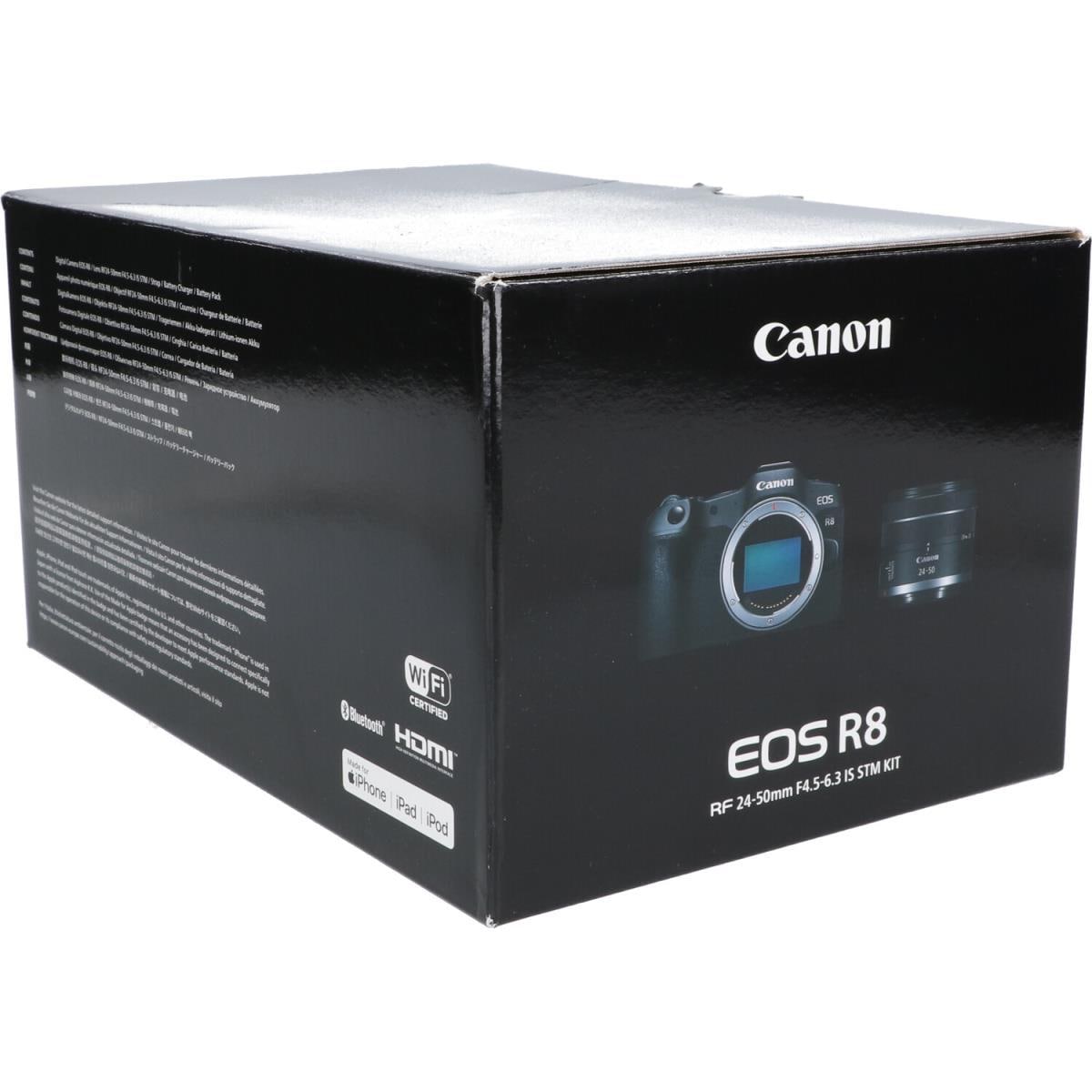 【未使用品】ＣＡＮＯＮ　ＥＯＳ　Ｒ８　ＲＦ２４－５０レンズキット