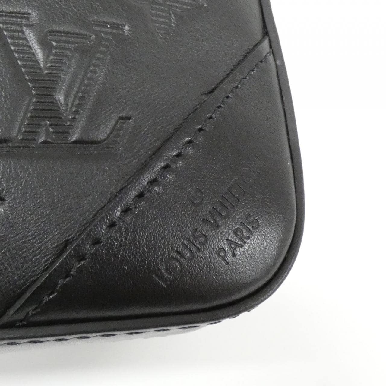 LOUIS VUITTON Monogram Shadow Duo 郵差包 M69827 單肩包