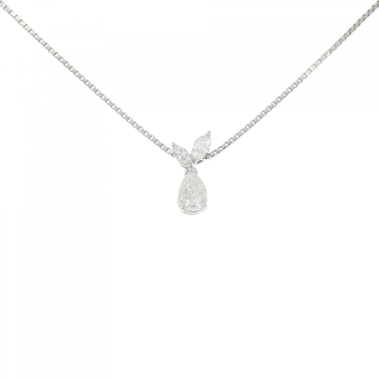 PT900/PT850 ダイヤモンド ネックレス 0.614CT