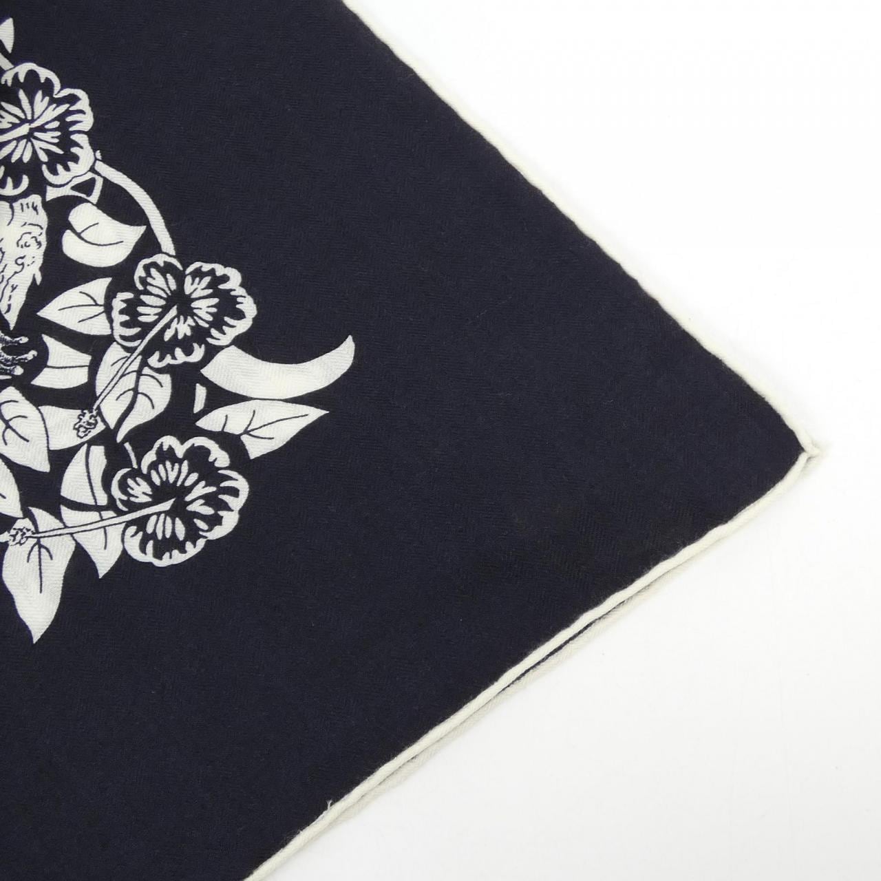 エルメス HERMES JUNGLE LOVE TATTOO H243352S カレジェアン140 ショール