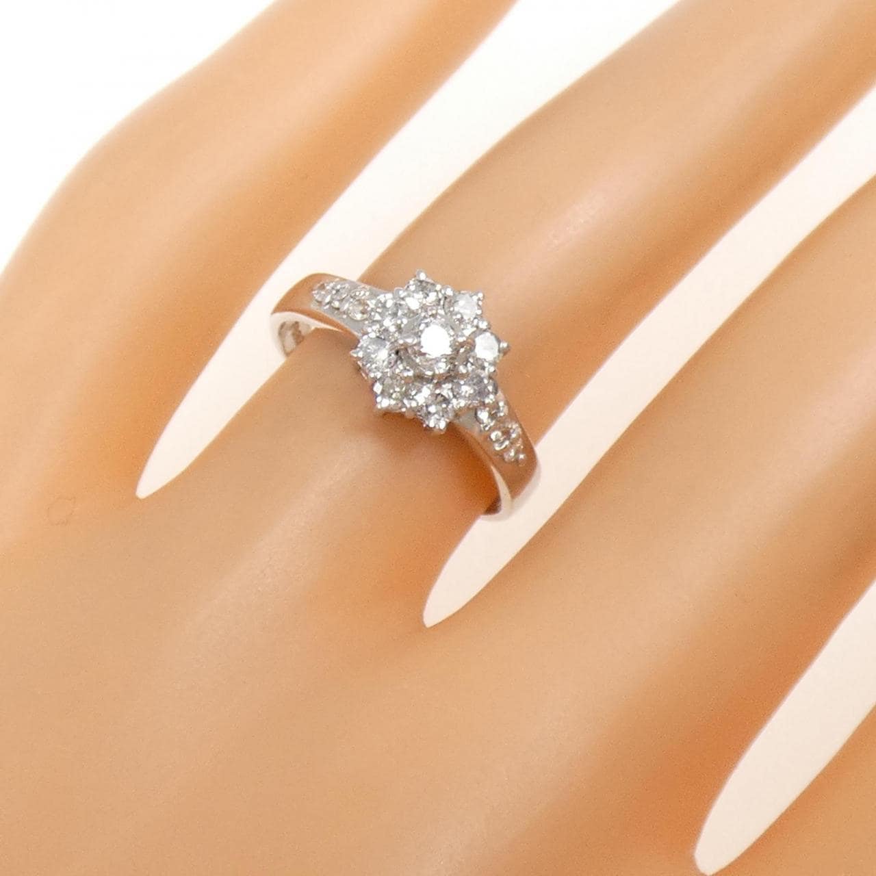 PT900 ダイヤモンド リング 0.50CT