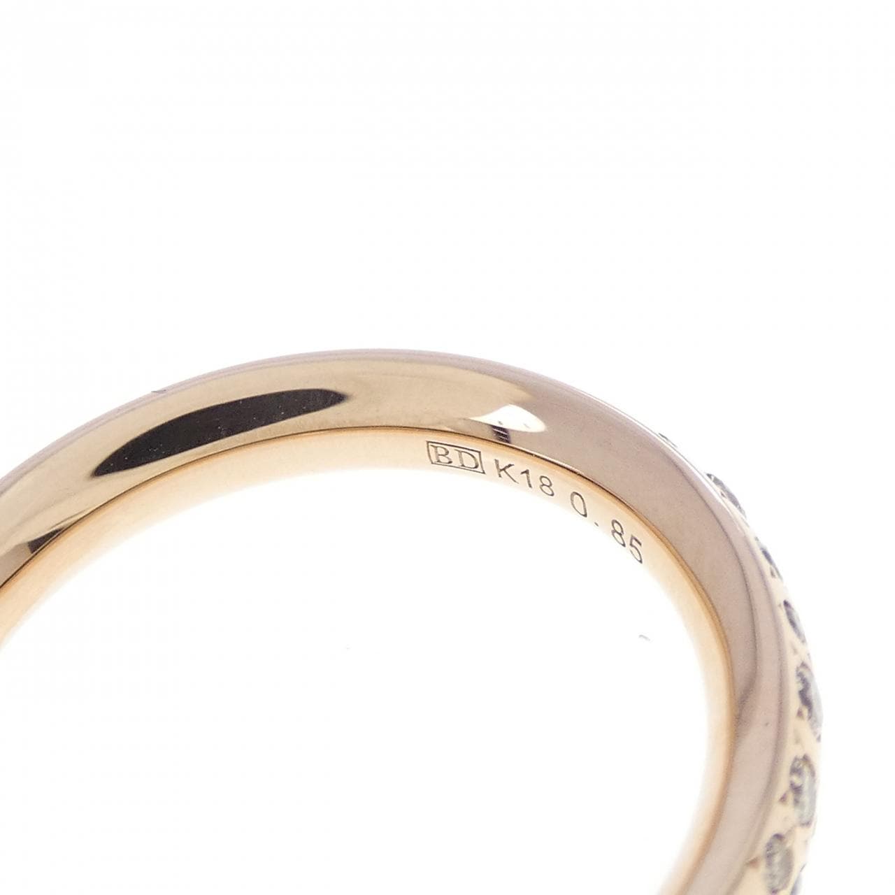 カシケイ カシケイバンド リング 0.85CT