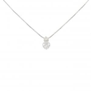 K18WG ダイヤモンド ネックレス 0.43CT