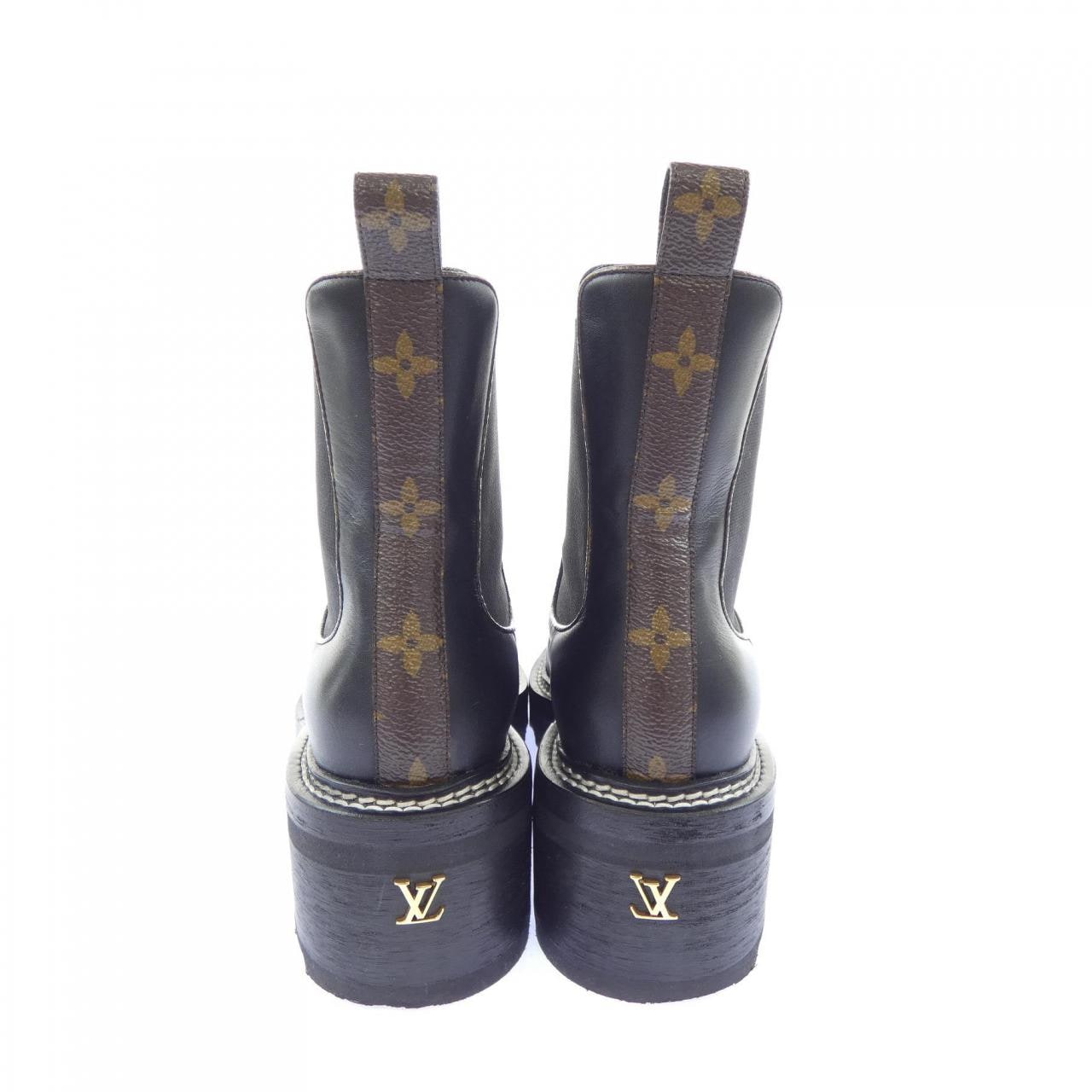 ルイヴィトン LOUIS VUITTON モノグラムキャンバスバックループ LVボブールライン ブーツ