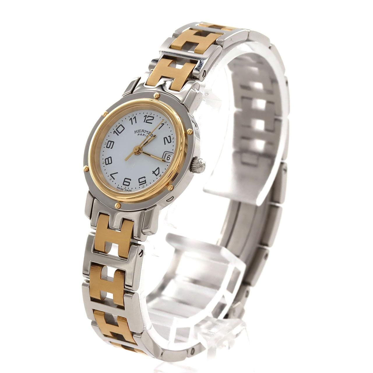 エルメス クリッパー コンビ CL4.220 SSxGP クォーツ