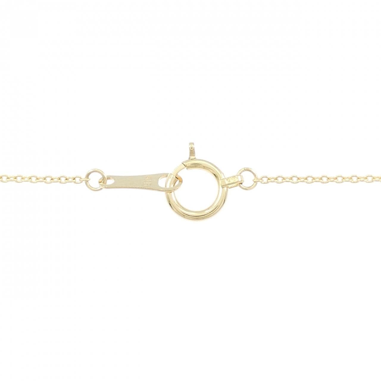 【リメイク】K18YG ダイヤモンド ネックレス 0.556CT H SI2 ハートシェイプ