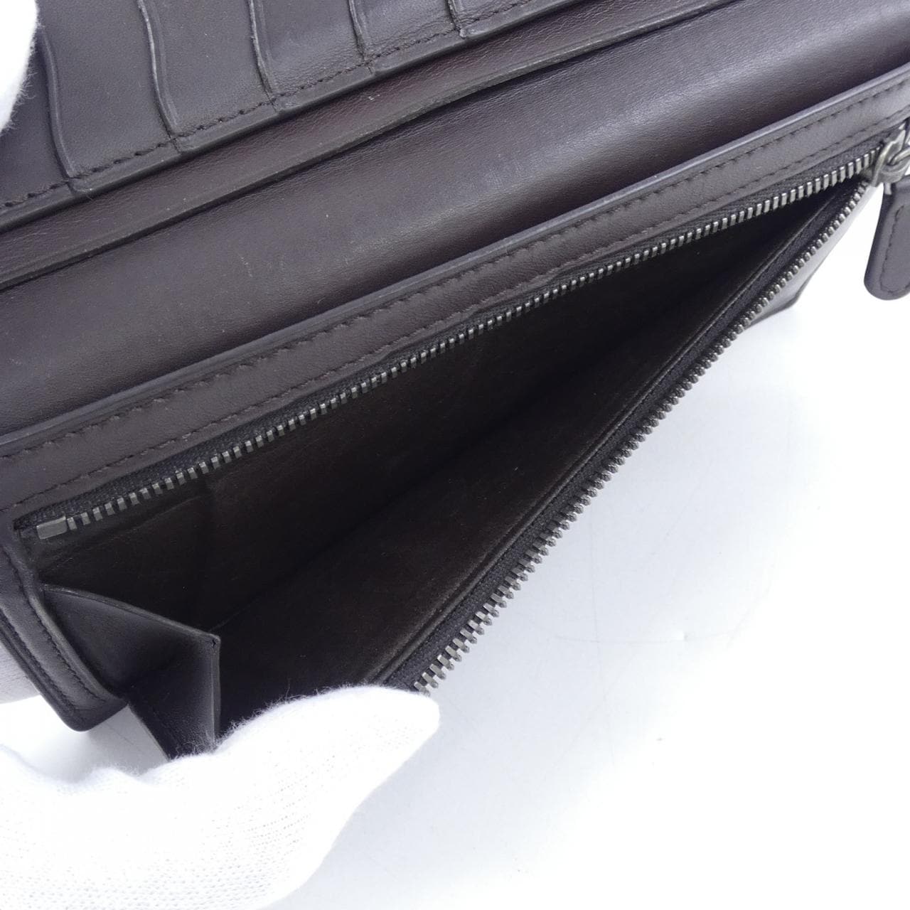 ベルルッティ Berluti サンタルスクリットレザージップロング WALLET