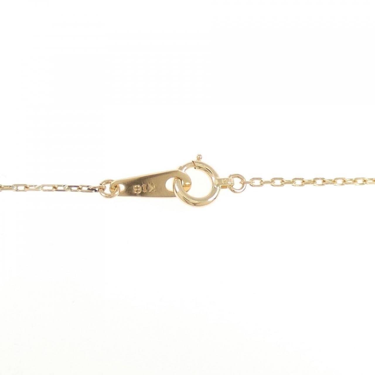 K18YG アニマル ダイヤモンド ネックレス